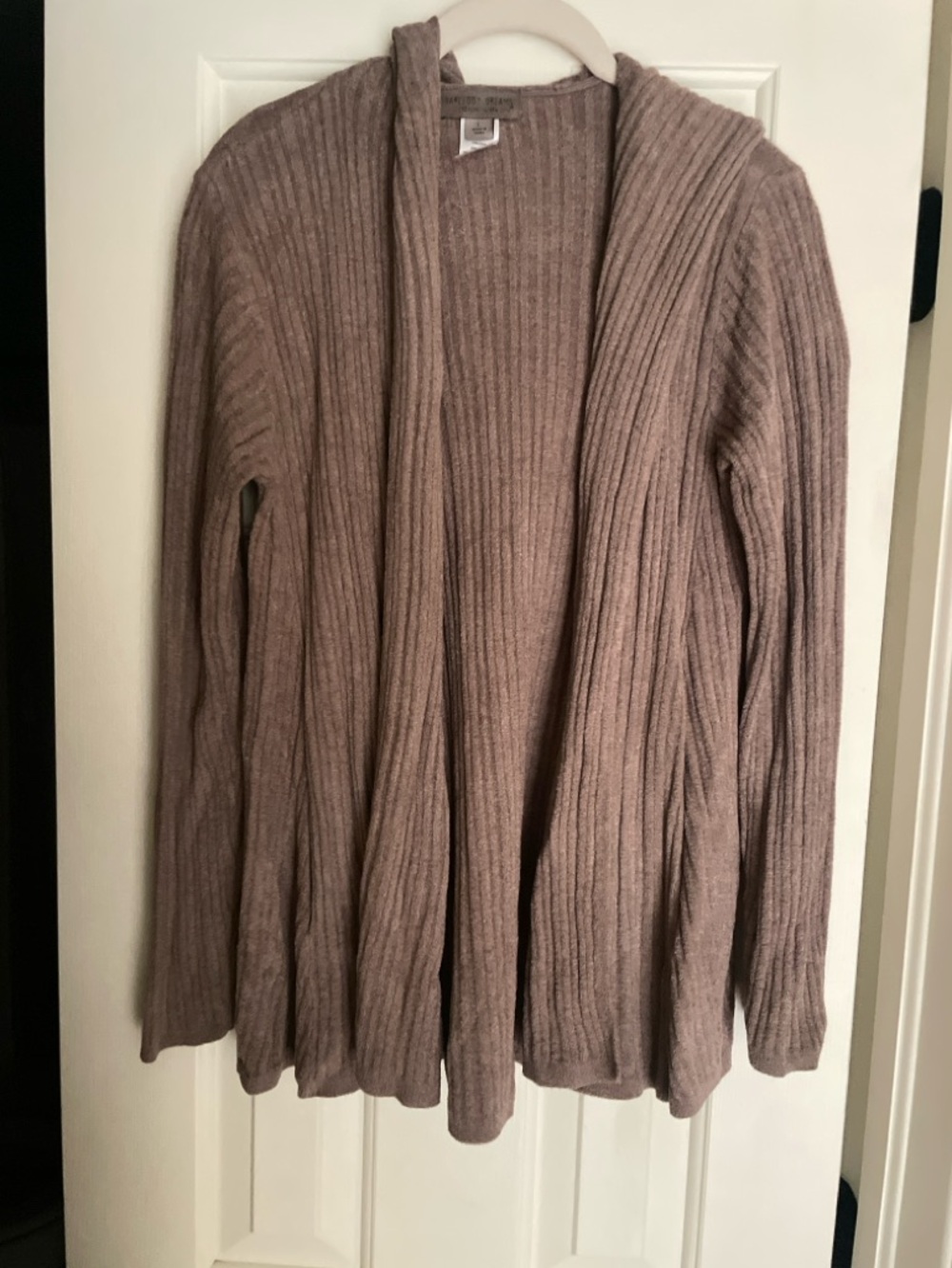 Barefoot Dreams size large cardigan with hood